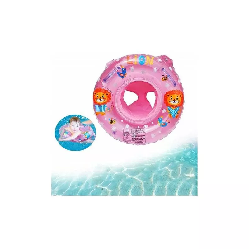 Modou - Anillo de natación para bebé kjnzu - León rosa - 50 cm (diámetro exterior cuando está inflado) dopa barato