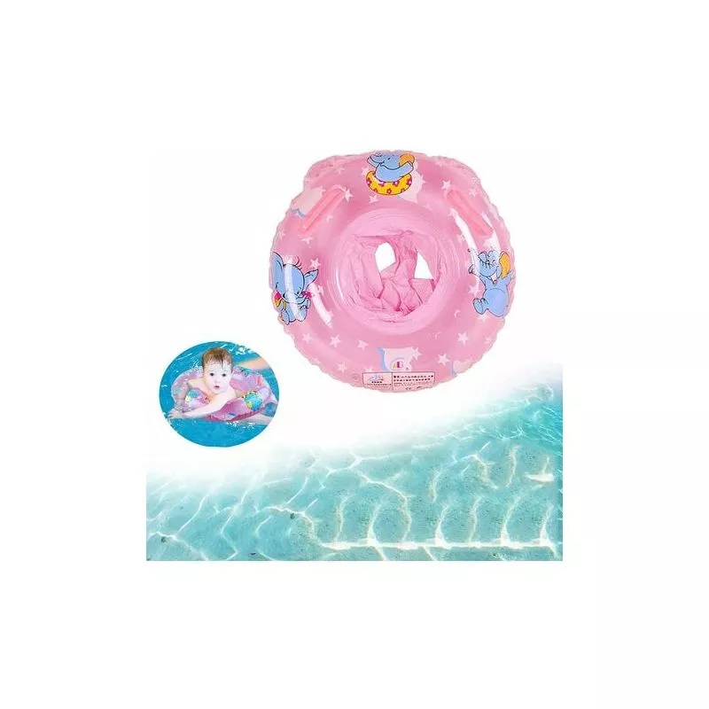 Modou - Anillo de natación para bebé nxrlq - Elefante rosa - 50 cm (od cuando está inflado) dopa barato