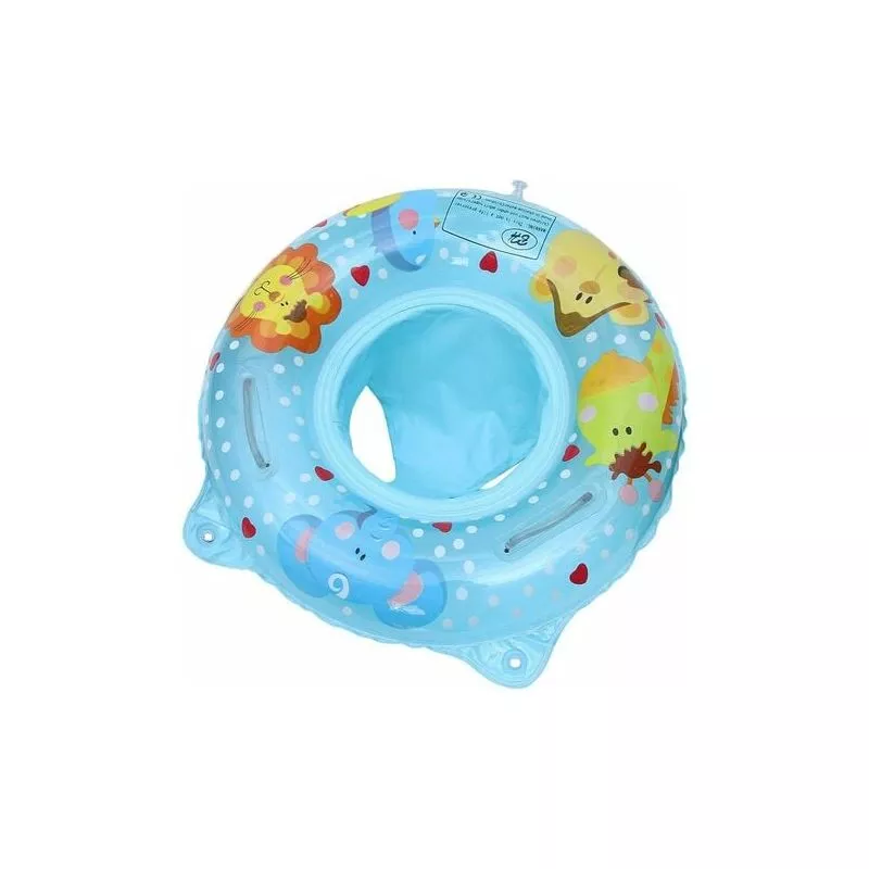 Modou - Boya de Natación para Bebé con Flotador Inflable - Juguete Inflable Regulable - Elefante Azul cham barato