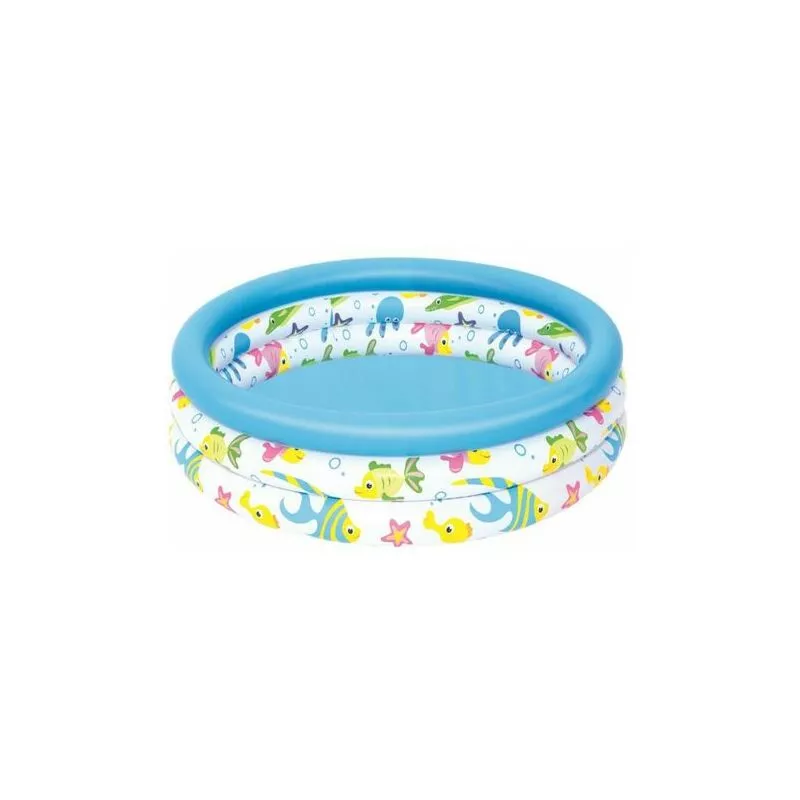 Modou - Piscina hinchable lmly con tres anillos - d 102 x h 25 cm barato