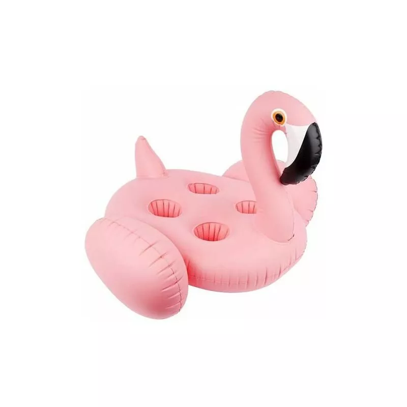 Modou - Portavasos flotante inflable Flamingo Coaster Portavasos 4 agujeros lylm barato