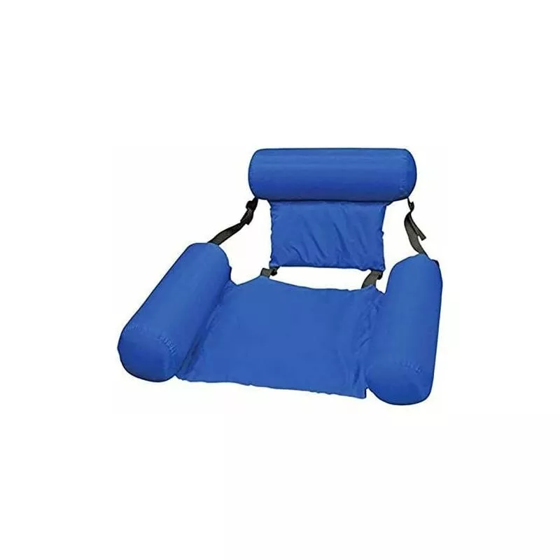 Modou - cham - crqdmm Hamaca de piscina Tumbona flotante Silla de piscina inflable Hamaca de agua flotante plegable Hamaca flotante para adultos barato