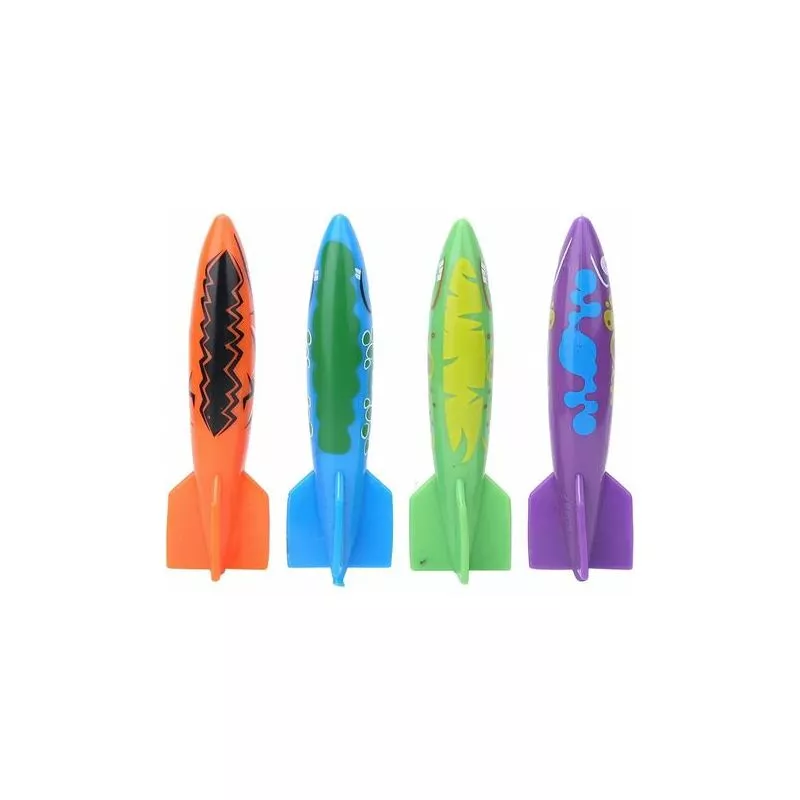 Modou - cruel Shipwreck Buceo Torpedo Piscina Juguete Submarino Torpedo Cohete Lanzamiento Natación Juego de Buceo Juguete para Niños (12.5cm 3.5cm) barato