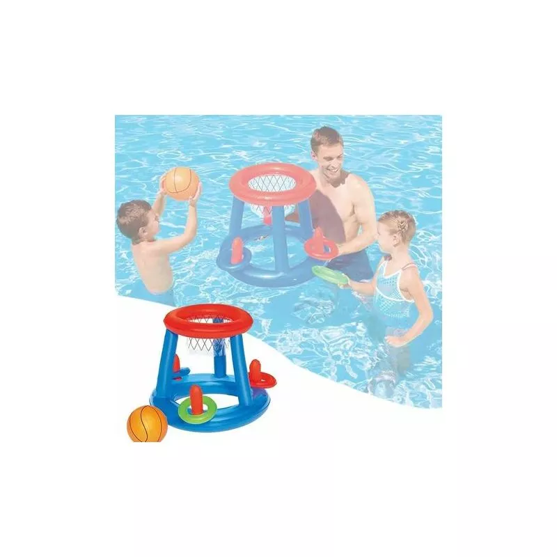 Modou - dpoxlr Juguete Inflable para Piscina y Baloncesto - Juego de Lanzamiento de Boya Flotante de Verano para niños Adultos 5650cm dopa barato