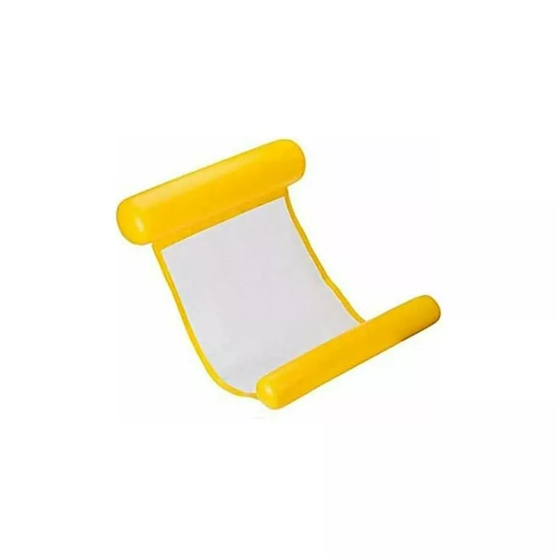 Modou - drive - itrept cama flotante hamaca de agua inflable tumbona para playa de piscina de mar - amarillo barato