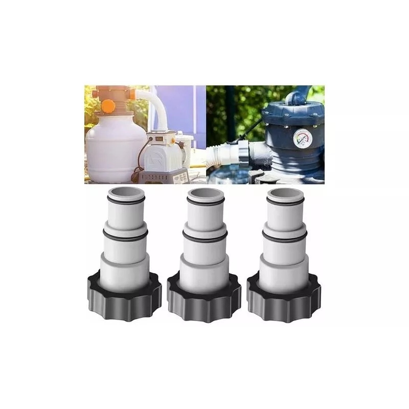 Modou - ezzpdg 3 uds adaptador de manguera de piscina para bombas con junta tórica dopa accesorios de piscina barato