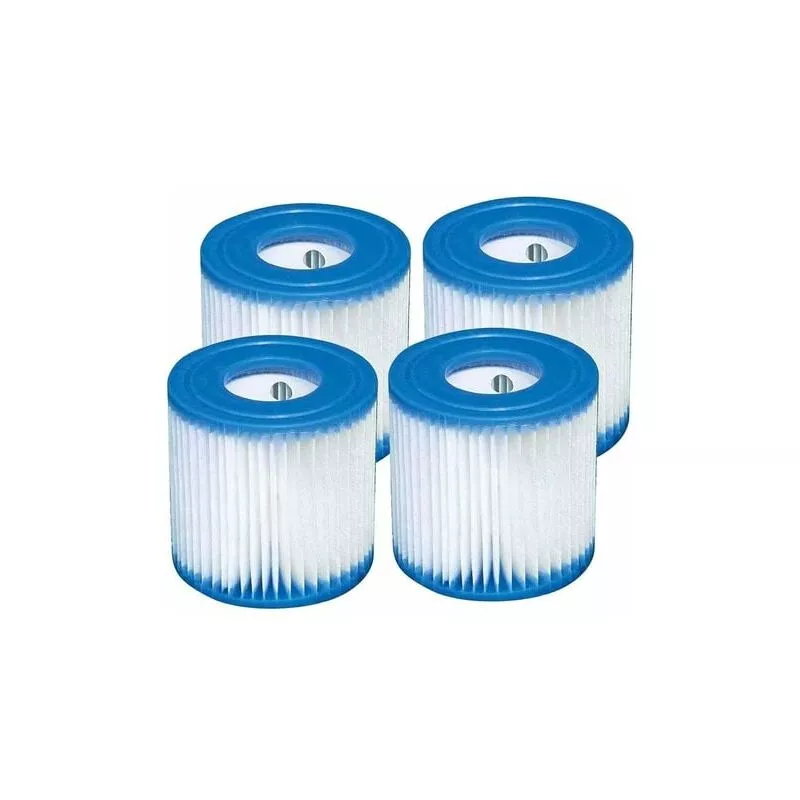 Modou - lmly Pack de 4 filtros de repuesto para cartucho filtrante de piscina Intex tipo h 29007E barato