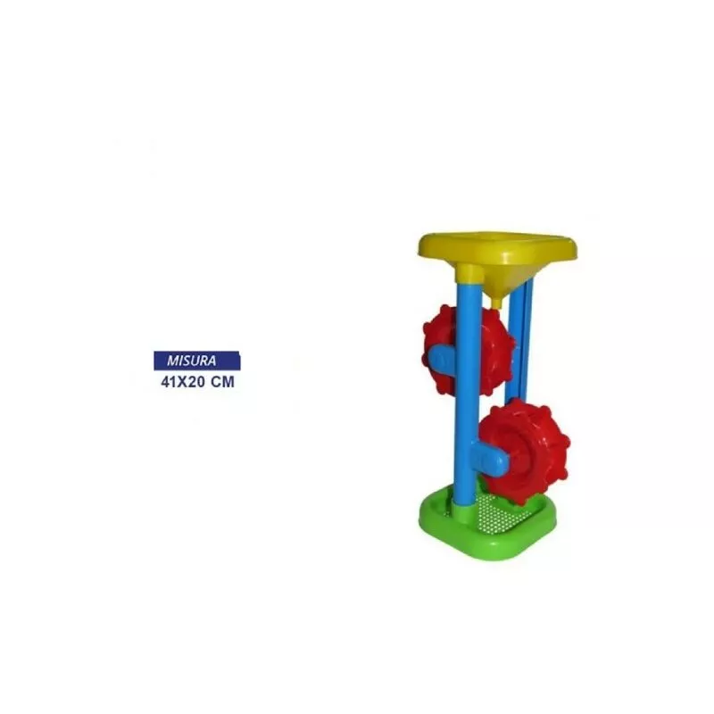 Molino de mar con 2 ruedas Beach Beach Game Toy Toy Children 41 x 20 cm barato