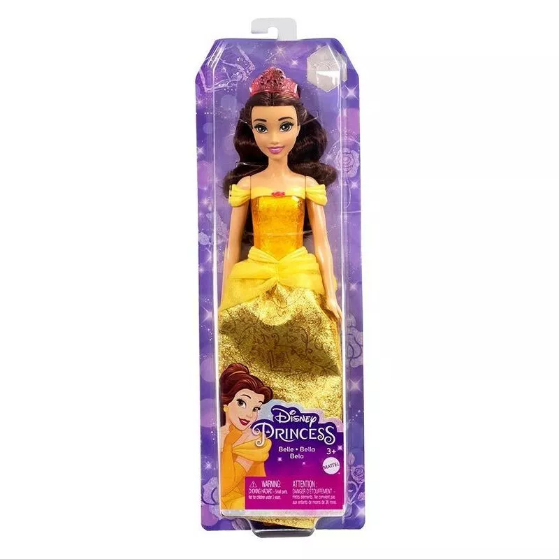 Muñeca Disney princesa Bella con vestido amarillo Bella y Bestia HLW11 barato