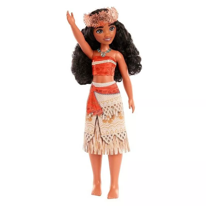 Muñeca Vaiana articulable con corona de flores de las Princesas Disney barato