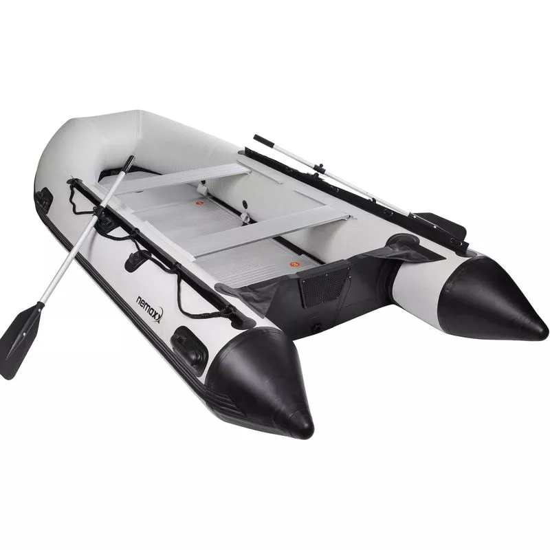 Nemaxx - Canoa hinchable profesional 330 cm para 5 personas. Bote hinchable