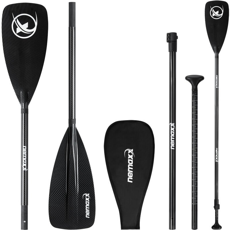 Nemaxx - Professional Carbon Speed Paddle De 3 Piezas Para Sup - Stand Up Paddle Board
