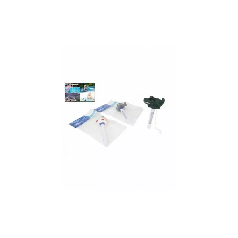 Novohogar - Termómetro Piscina Flotante. Termómetro de Agua con Cuerda. Divertido Termómetro en Forma de Dibujos Animados barato