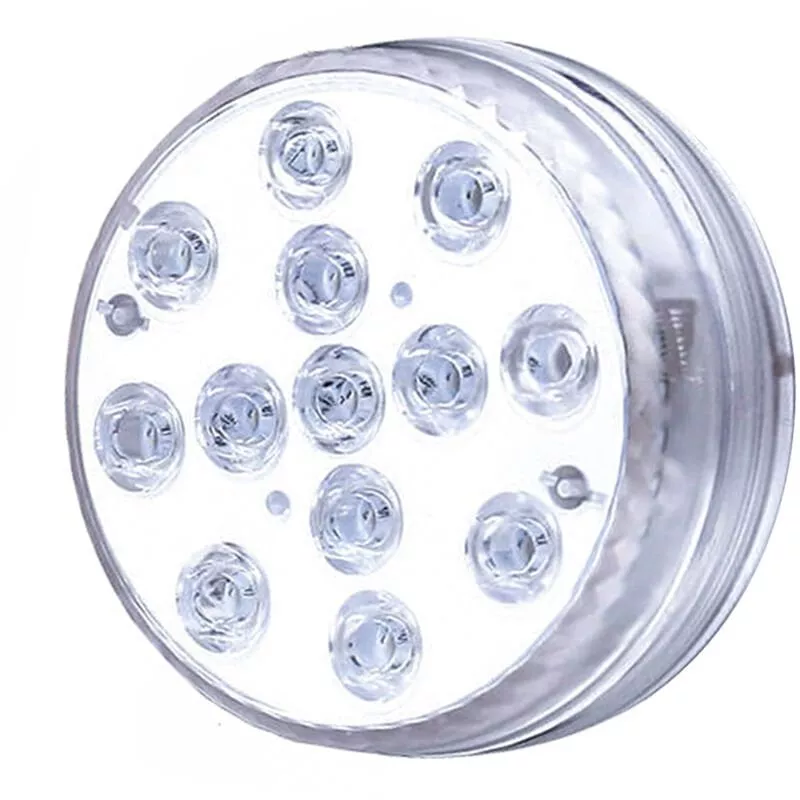 Nueva Luz De Buceo Con Control Remoto Con Iman, Luz Subacuatica Para Pecera, Luz Led Para Piscina, 13 Luces, Tecla 7Cm + Ir28 En Oferta Nueva Luz De Buceo Con Control Remoto Con Iman