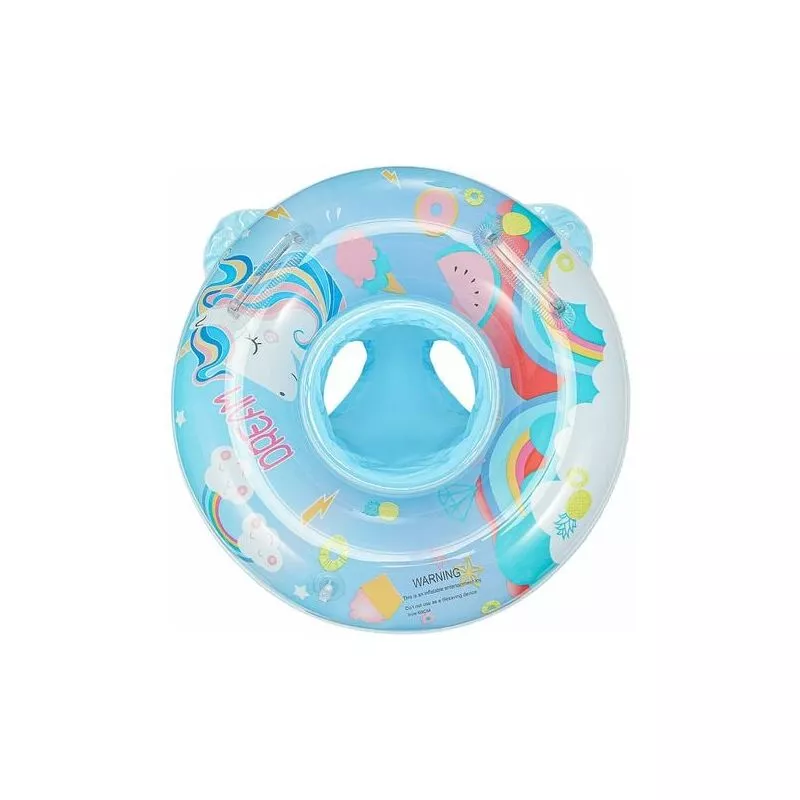 Ohvqpp Anillo de natación para niños de dibujos animados para bebés