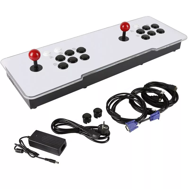 Oobest - Consola de Juegos Doble Controlador USB Gaming Joystick Rocker Juegos clásicos Consola de Videojuegos barato