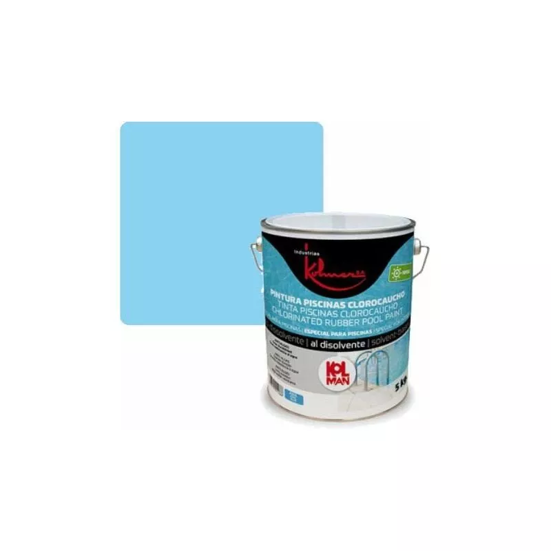 PINTURA DE PISCINAS CLOROCAUCHO PAPCAE 5 kg. AZUL - Kolmer barato