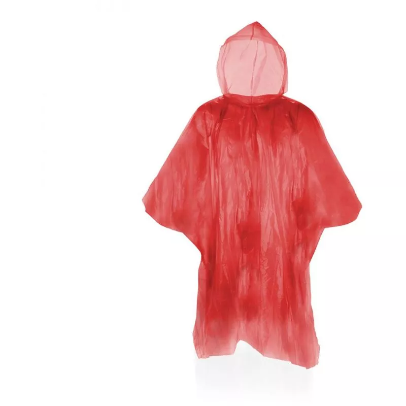 PONCHO REMO Rojo barato