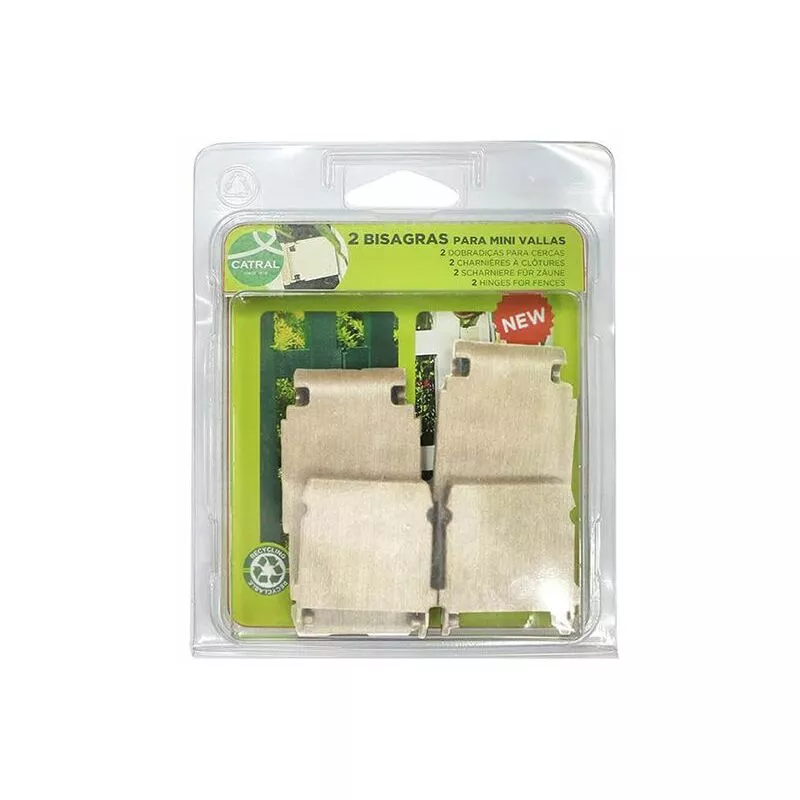 Pack 2 Bisagras Clickfence LOP Blancas - Plantawa barato