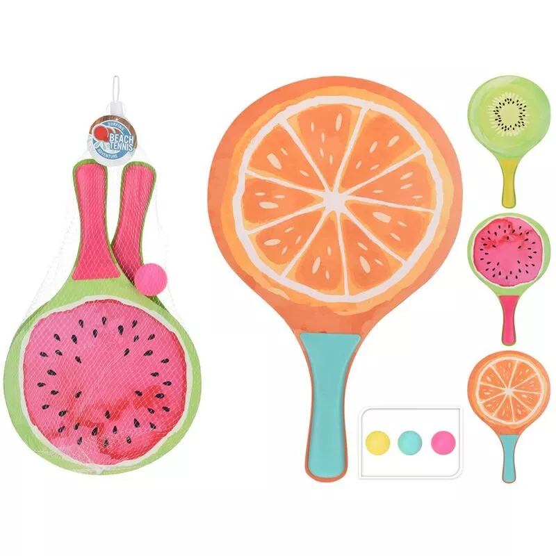 Palas playa citricos 3 piezas juego barato