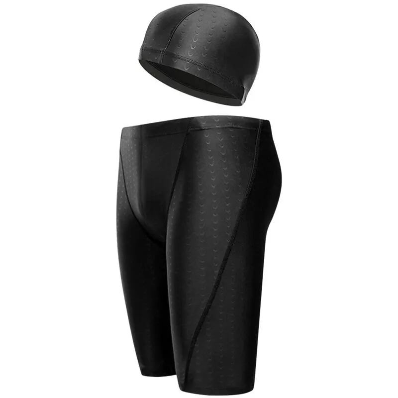 Pantalones cortos de natacion con cordon ajustable para hombres Pantalones cortos de tabla Traje de bano Pantalones cortos de playa de secado rapido barato
