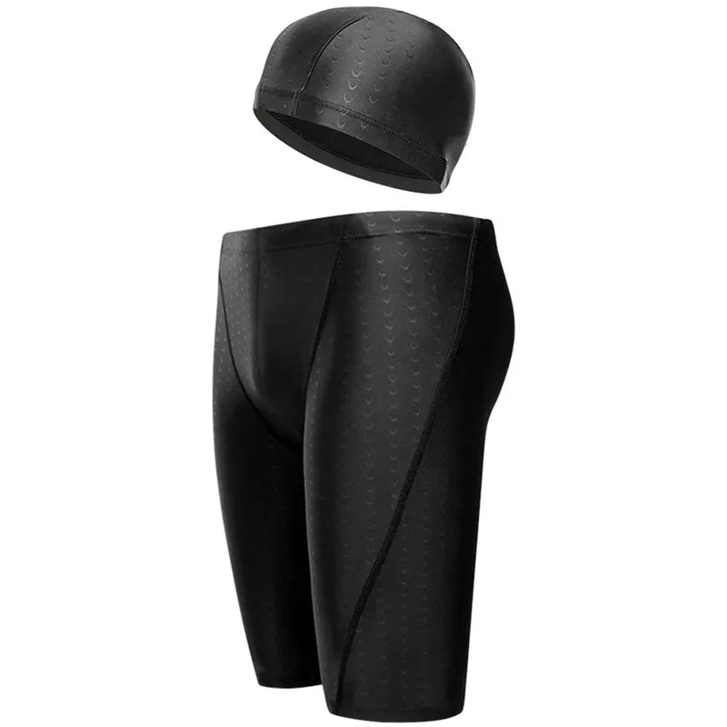 Pantalones cortos de natacion con cordon ajustable para hombres Pantalones cortos de tabla Traje de bano Pantalones cortos de playa de secado rapido barato