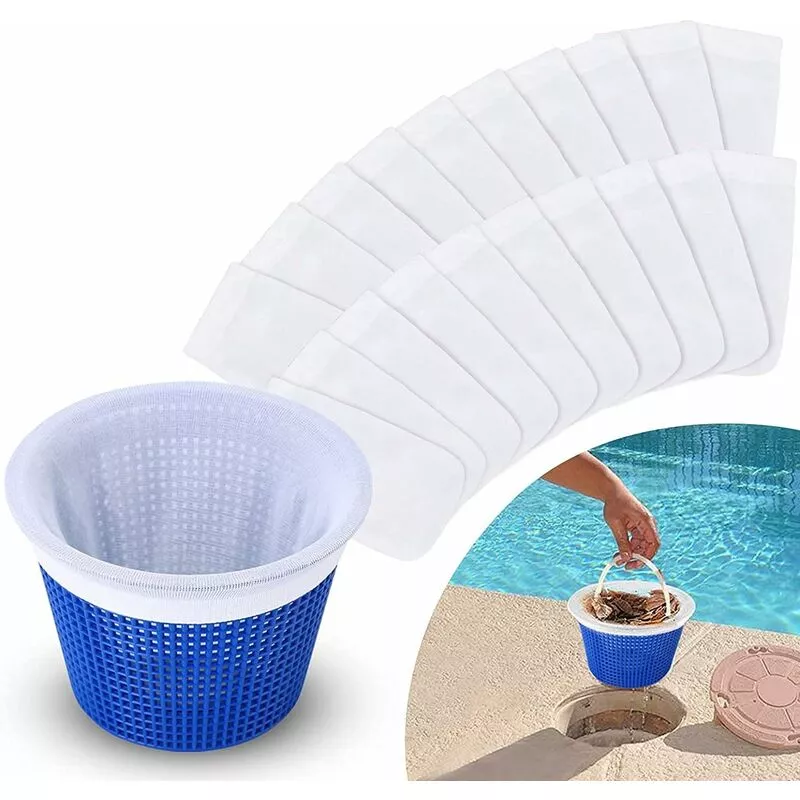 Paquete de 20 redes protectoras para piscinas