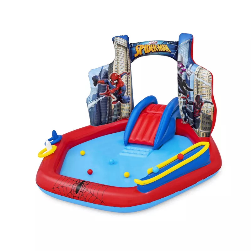 Parque infantil hinchable spider-man 2