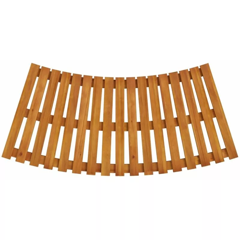 Peldaños para bañera de hidromasaje 2 uds madera maciza acacia Vidaxl Marrón barato