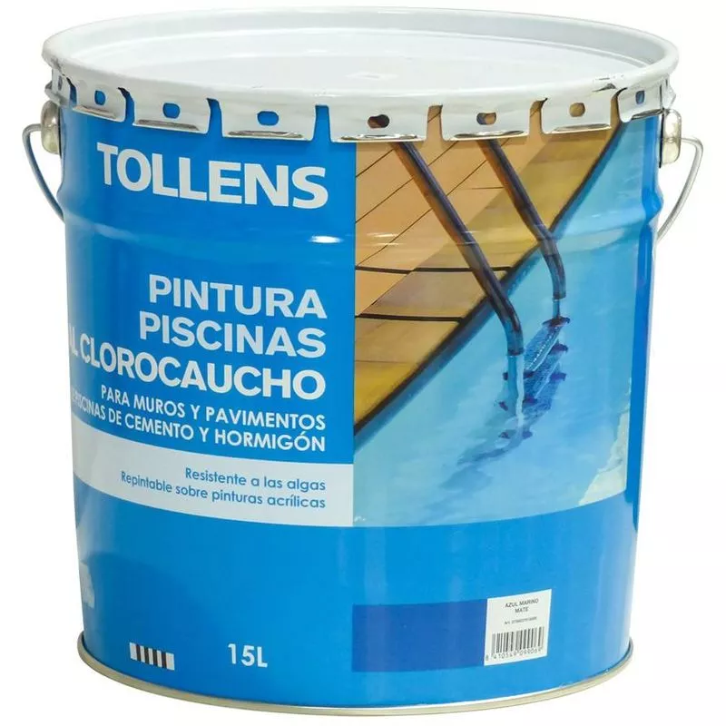 Pintura Piscinas al Clorocaucho 15 L | Azul Marino barato