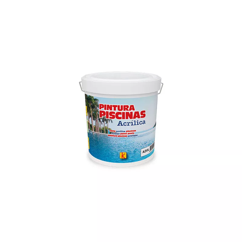 Pintura de Piscinas acrílica BLANCO 5 kg. - Kolmer barato