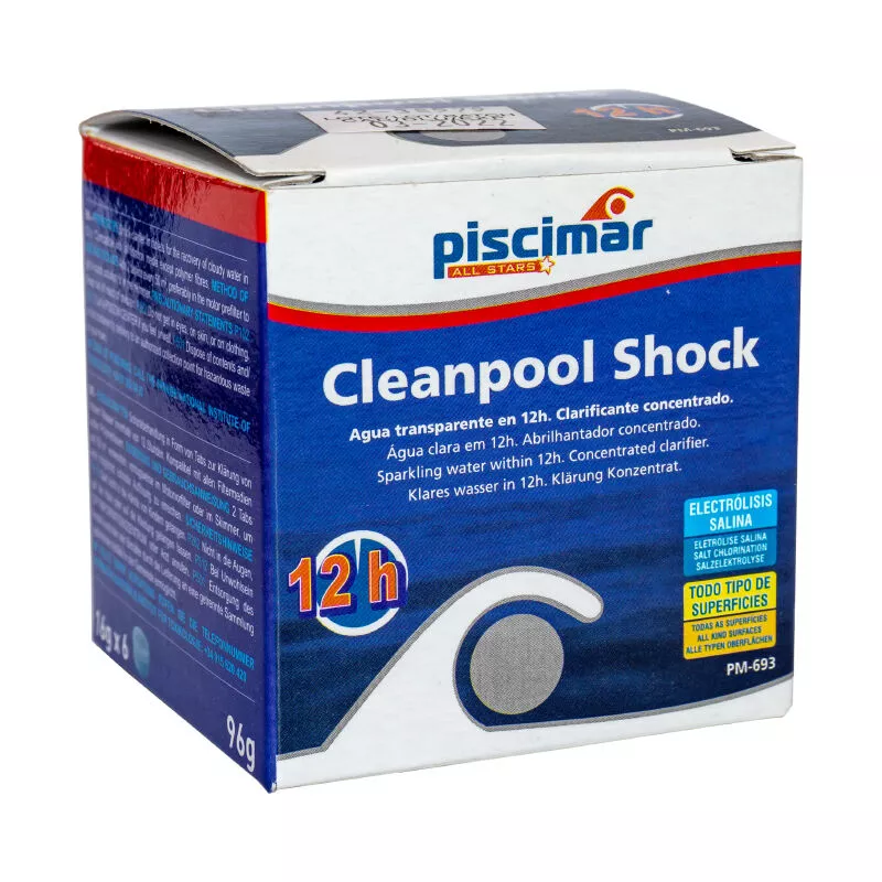 Piscimar - Cleanpool Shock. PM-693. Clarificante técnico. 96 gr. barato