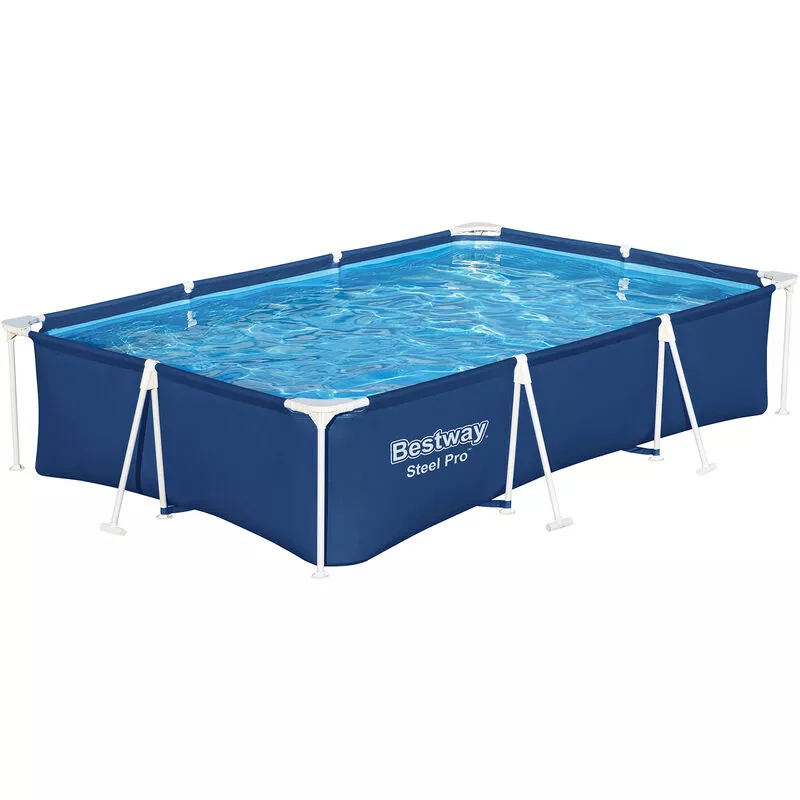 Piscina Bestway Steel Pro 300 x 201 x 66 cm - Blauw barato