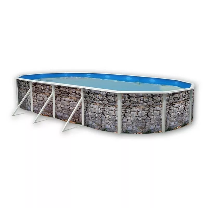 Piscina Elevada TOI Piedra Gris 915x457x120 8137 barato