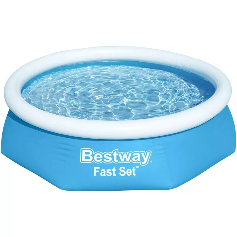 Piscina Fast Set 244 X 66Cm Hinchable Redonda Con Bomba De Filtro Montaje Sin Herramientas Piscina Familiar - Bestway En Oferta Piscina Fast Set 244 X 66Cm Hinchable Redonda Con Bomba De Filtro Montaje Sin Herramientas Piscina Familiar - Bestway Barato