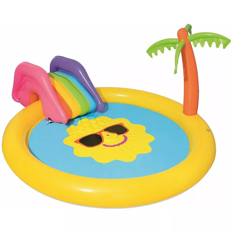 Piscina Hinchable Infantil Bestway Sunnyland Splash Play 237x201x104 cm barato