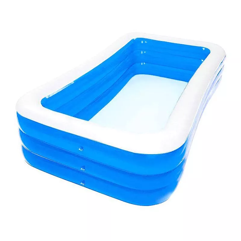Piscina Hinchable Infantil piscina infantil /piscina familiar Blue Rectangular 305x183x56cm barato