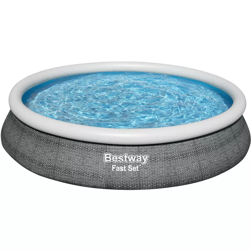 Piscina Hinchable Redonda Bestway Fast Set 457x84 cm con Depuradora de Cartucho 2006 l/h barato