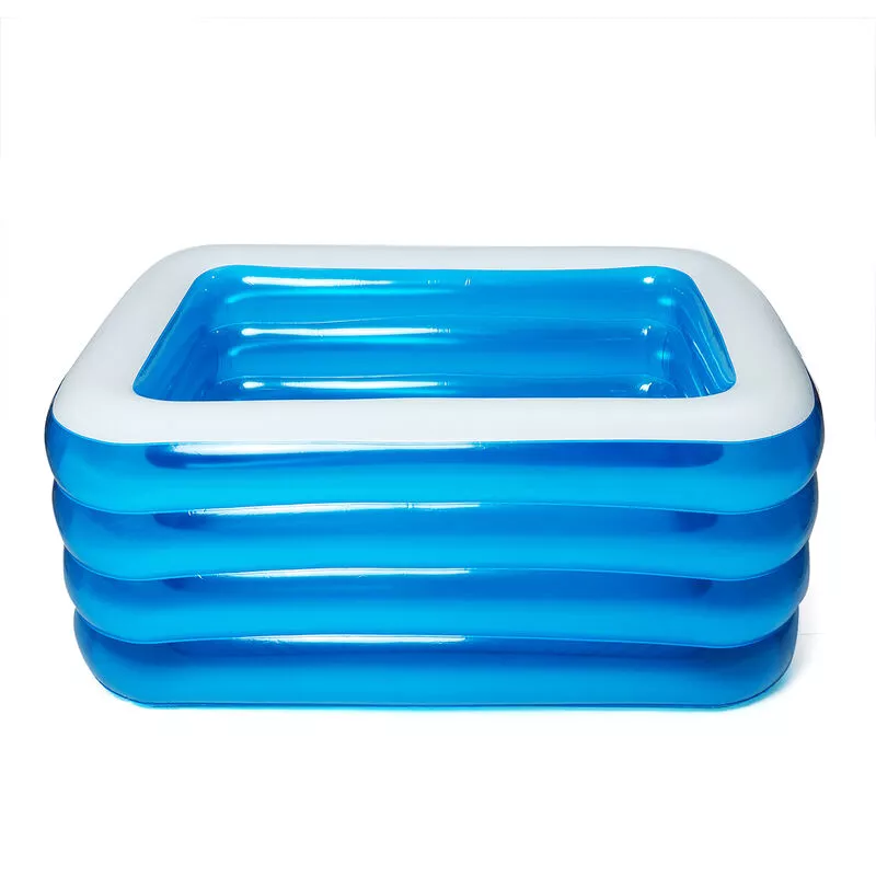 Piscina Inflable Infantil Familiar Rectangular 180x150x72cm Sasicare barato