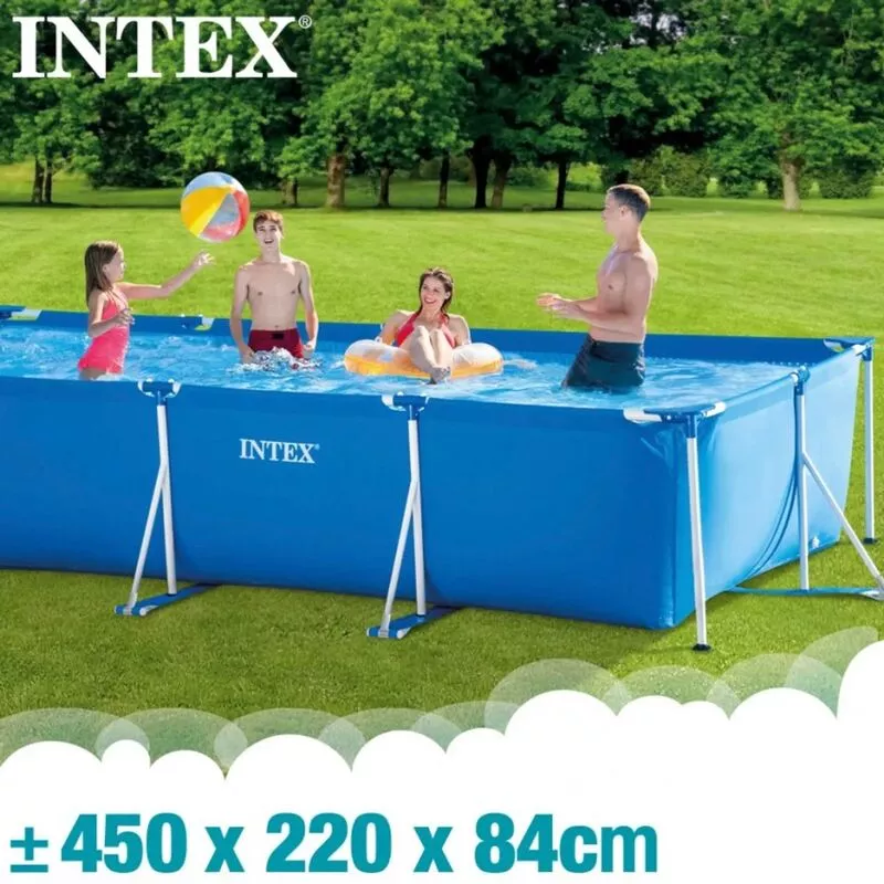 Piscina Intex METAL FRAME 450 X 220 X 84 CON DEPURADORA - 28274 barato