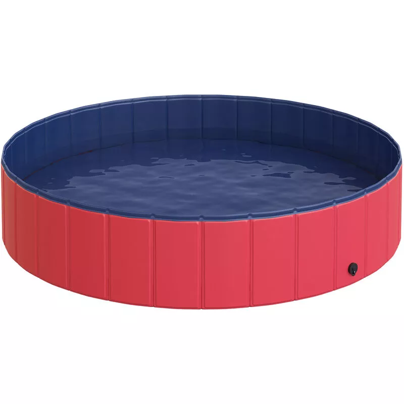 Piscina Plegable Para Perros Bañera De Pvc Interior Y Exterior Ø140X30Cm Rojo En Oferta Piscina Plegable Para Perros Bañera De Pvc Interior Y Exterior Ø140X30Cm Rojo Barato