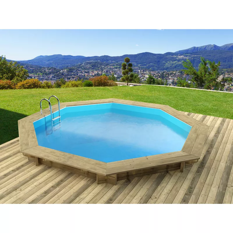 Piscina de madera Verona - 5.10 x 1.20 m barato