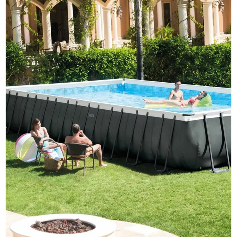 Piscina desmontable Intex ultra xtr 975 x 488 x 132 cm + filtro arena 8m3/h - 26374 barato