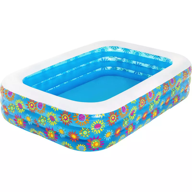 Piscina hinchable Bestway Happy Flora 229 x 152 x 56 cm - Multi barato