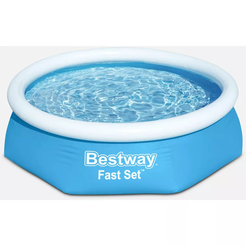 Piscina hinchable azul BESTWAY - Esmeralda - Ø 244 x 61 cm