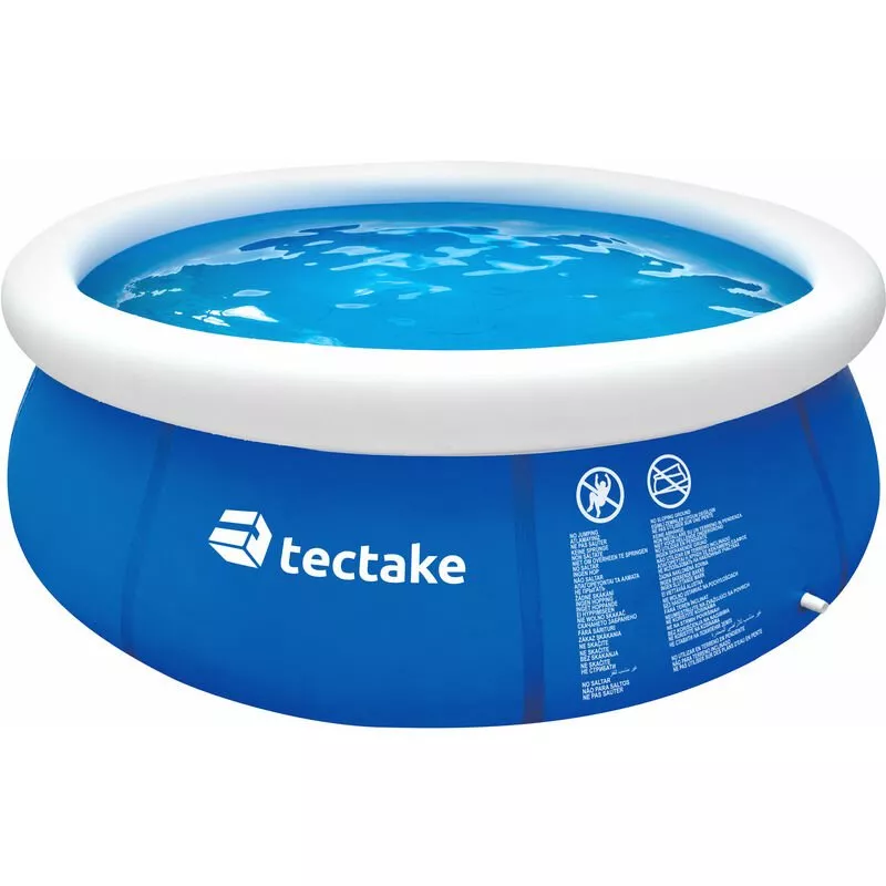 Piscina hinchable redonda Ø 240 x 63 cm - piscina portátil inflable estable
