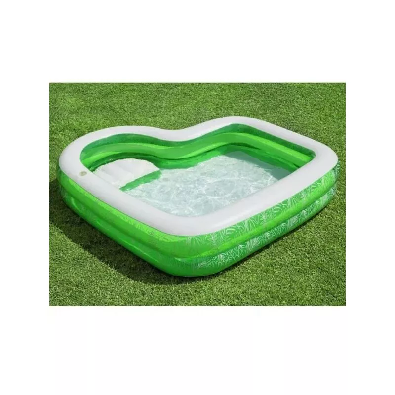 Piscina inflable para familias con paraíso tropical Sedile 231x231x51 cm 54336 barato