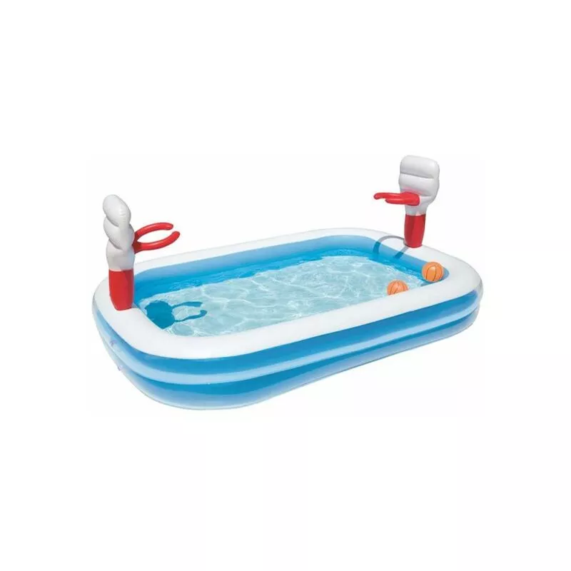 Piscina inflable para niños 3 años+ juego de baloncesto Jardín de baloncesto 54122 barato
