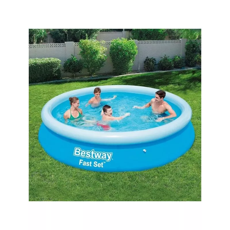 Piscina inflable redonda Juego rápido 366x76 cm predispuesto para el filtro 57273 bomba barato