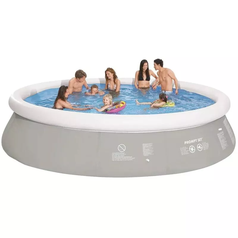 Piscina Inflable Redonda Gris 450X122 Cm - Jilong En Oferta Piscina Inflable Redonda Gris 450X122 Cm - Jilong Barato